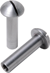 Stainless Slotted Truss Head Barrel Nuts