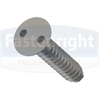 Tamper Proof License Plate Screws - Spanner Snake Eye