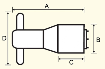 4 Hole tool technical drawing 