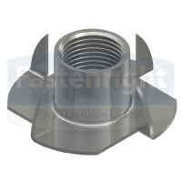 Stainless Steel Tee Nut (4 pronged)