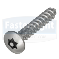 A2 STAINLESS CLUTCH HEAD ONE WAY SECURITY WOODSCREWS  ALL SIZES WOOD SCREWS 