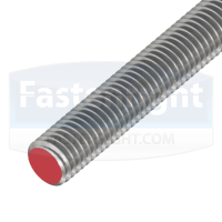 x 4 Quantity M8 Threaded Rod A4 Stainless Steel 
