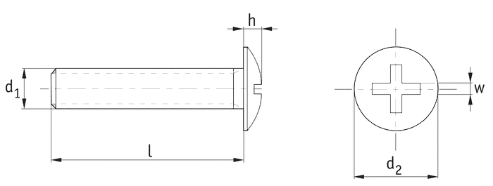 Aluminium Slotted Roofing Bolts