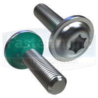 Button Flange Seal Screws with Under Head Seal