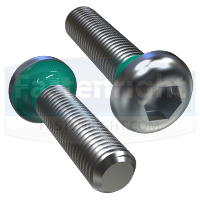 Button Head Seal Screws with Under Head Seal