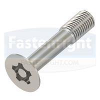 Security 5 Lobe Pin TX Countersunk Captive Screws