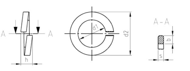 Duplex Stainless Steel Spring Washer