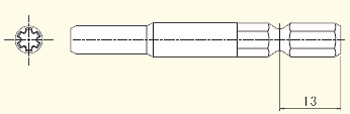 E 6 Drive security driver technical drawing 