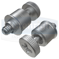 Flare Mounted Phillips Spring Loaded Captive Panel Fasteners