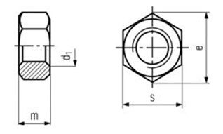 Hex-Full-Nut-Din-934-Dim