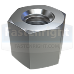 thumbnail image 2 of 5/8-8 Acme Heavy Hex Nut Right Hand 2G - For Acme Threaded Rod - Fasteners Inc. 2 of 4