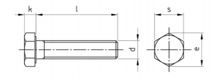 High Corrosion Resistant Hex Head Screw