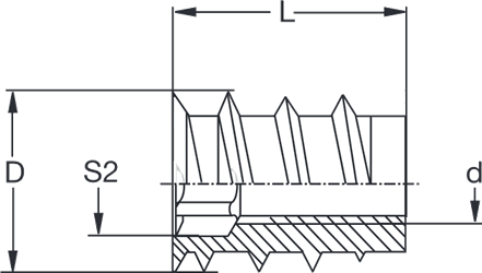 IN05-insert-nut-tx-drive-for-hard-and-soft-wood-technical-drawing