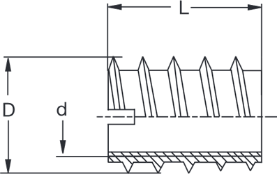 IN09-slotted-insert-nut-for-soft-wood-technical-drawing