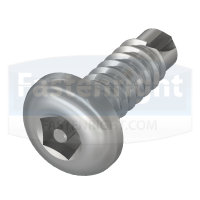 Pin Pentagon Pan Self Drilling Security Screw