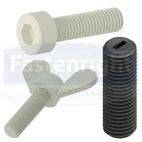 Plastic Screws, Plastic Bolts, Nylon Screws/Bolts