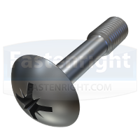 Pozi Mushroom Head Captive Screws