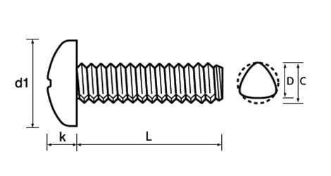 Micro pozi thread rolling screw 7500