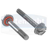 Slotted Hex Flange O-Ring Seal Bolts