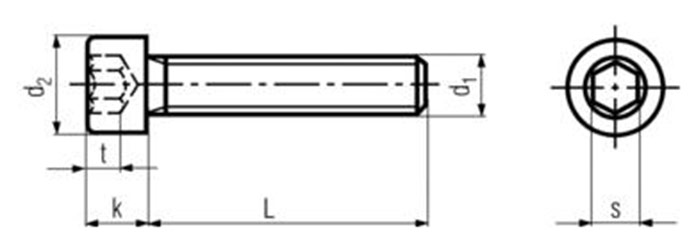 A2-100 Socket Cap Screws