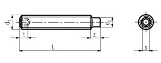 Socket Sets Dog Point Din 915 Dim