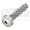 6 Lobe TX Pan Thread Rolling Screws (DIN 7985)