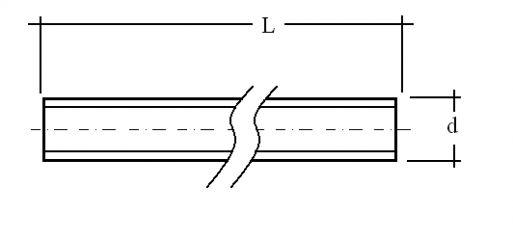 Threaded rod diagram