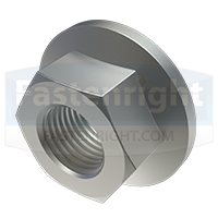Titanium Hexagon Flange Nuts (DIN 6923)
