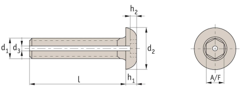 Vented Socket Button Screws