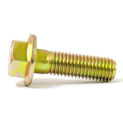 Yellow ZInc Plated Flange Bolt