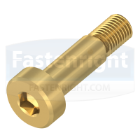 Brass Hexagon Socket Shoulder Screws (ISO 7379)