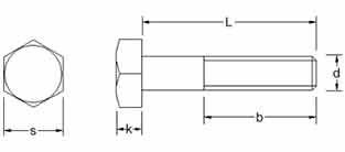 hexagon-bolt-technical-drawing