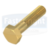 Brass Hexagon Head Bolts (DIN 931)