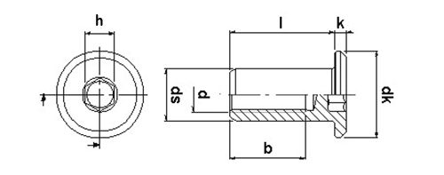 low profile socket sex bolts