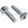 Mushroom Head Furniture Connector Bolt Stainless Steel