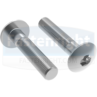 Mushroom Head Furniture Connector Bolt Stainless Steel