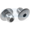 Mushroom Head Furniture Connector Cap Stainless Steel