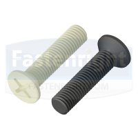 Plastic Pozi Countersunk Screws (DIN 965)