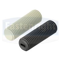 Plastic Slotted Set Screws Flat Point (DIN 551)