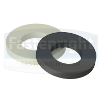 M6 Form A Flat Washers (DIN 125) - Aluminium