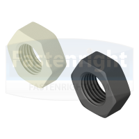 Plastic Hexagon Full Nuts (DIN 934)