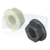 Plastic Hexagon Flange Nuts (DIN 6923)