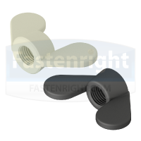 Plastic Wing Nuts German Form (DIN 315)