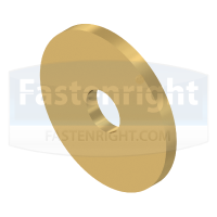 Brass Flat Fender Washers (DIN 9021)