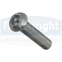 Pin Hex Button Security Machine Screw Steel Grade 10.9