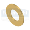 Brass Flat Washers (DIN 125 Form B)