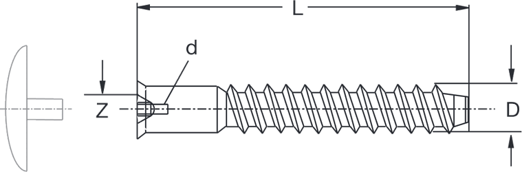 pozi-confirmat-screw-technical-drawing