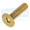 Brass Hexagon Socket Countersunk Screws (DIN 7991)
