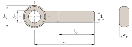 mild steel swingbolt