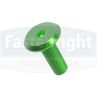 TX Micro Profile Head Screws Green